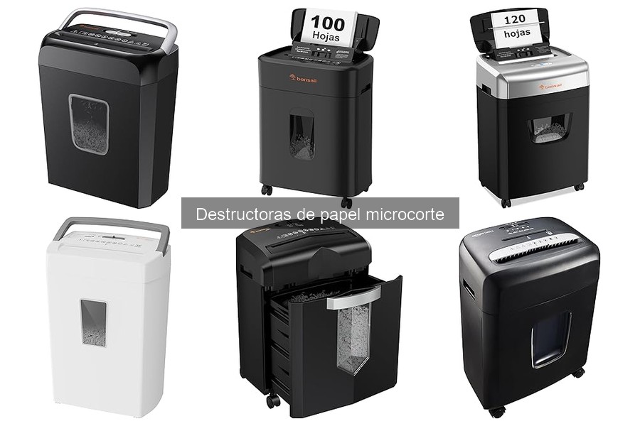 Materiales de las cuchillas en destructoras de papel microcorte