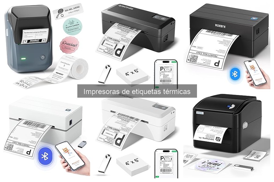 ** Mejores aplicaciones para impresoras de etiquetas térmicas