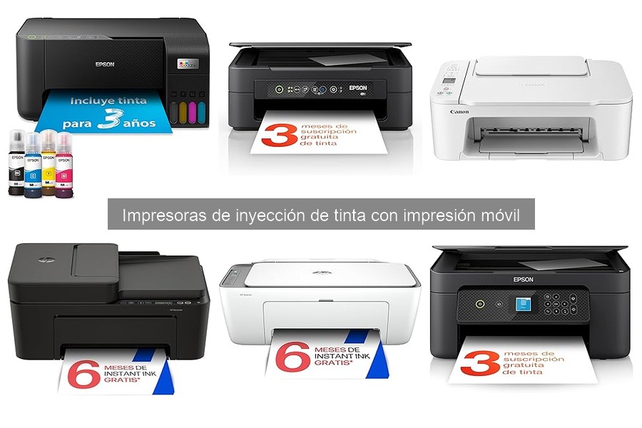 Mejores aplicaciones para imprimir desde móviles en impresoras de inyección