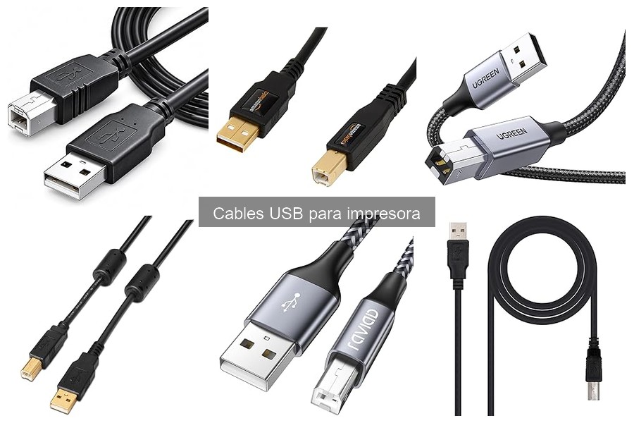 Mejores cables USB para impresora en 2023: Comparativa