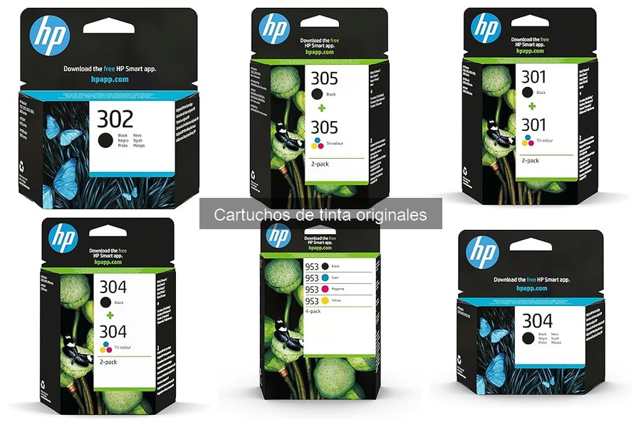 Mejores cartuchos de tinta originales para impresoras HP