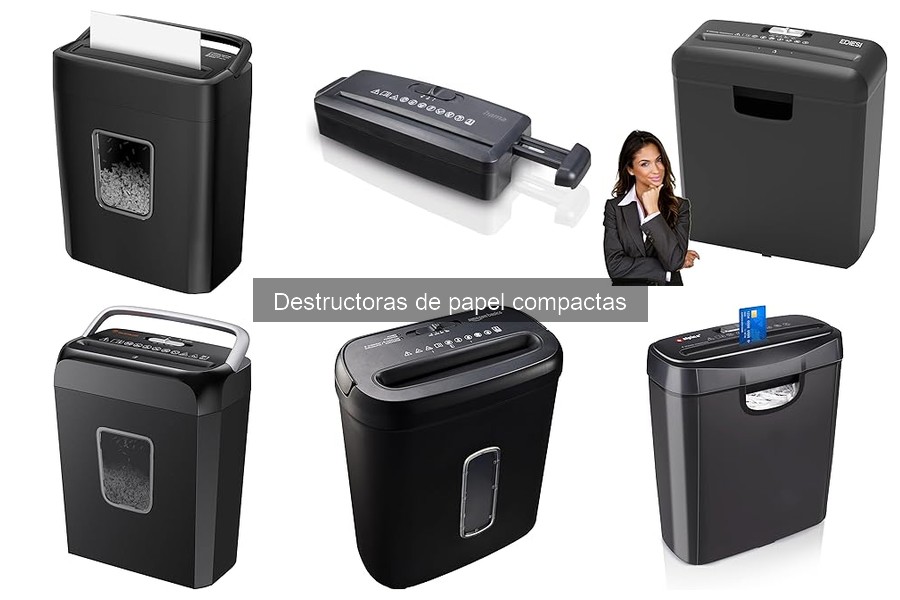 Mejores Destructoras de Papel Compactas para Oficinas Pequeñas