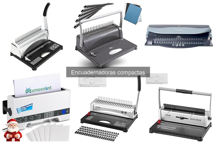 Mejores encuadernadoras compactas para uso doméstico