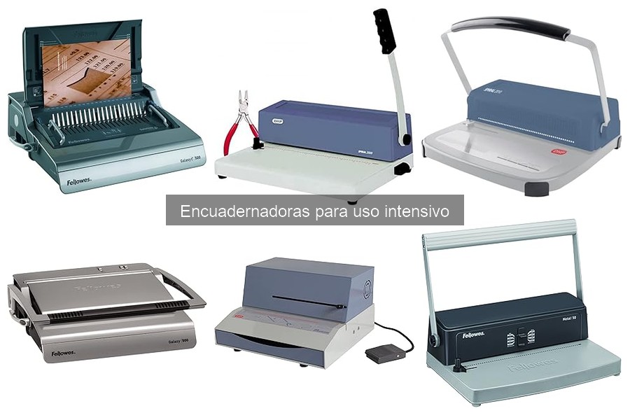 Mejores encuadernadoras para oficinas de alto volumen