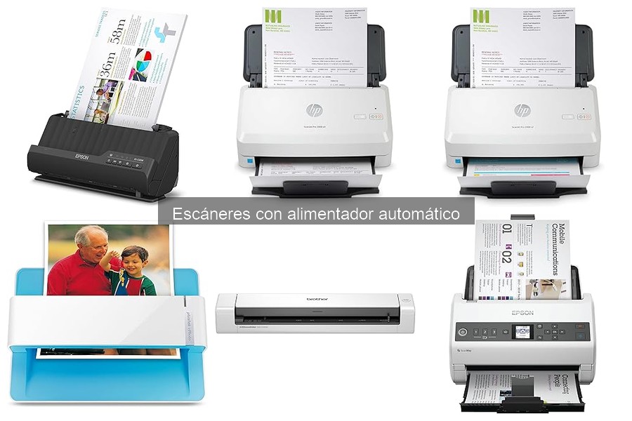 Mejores escáneres con alimentador automático para oficinas