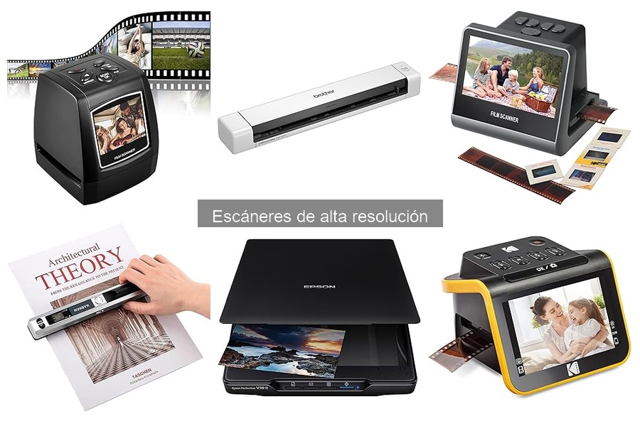 Mejores escáneres de alta resolución para fotografía 2023