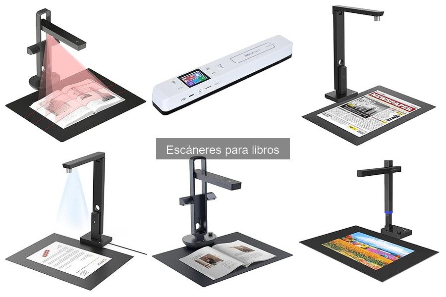 Mejores escáneres para libros en 2023: Top opciones recomendadas