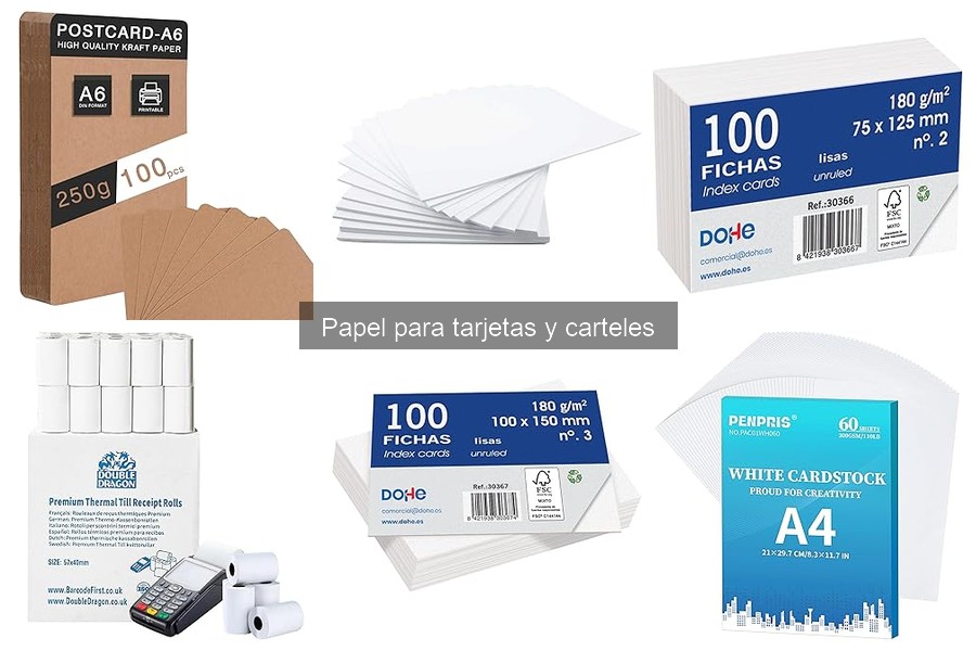 Mejores formatos de papel para imprimir carteles grandes