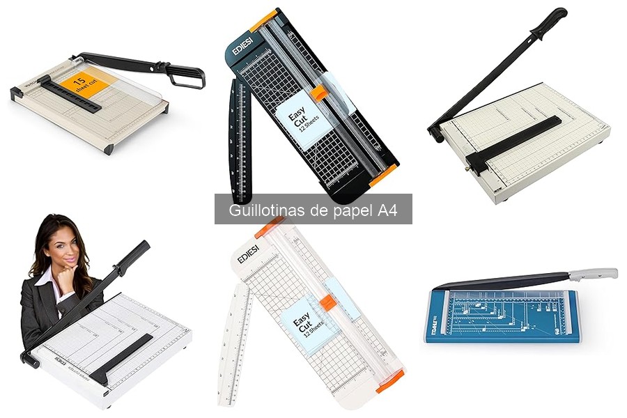 Mejores guillotinas de papel A4 para uso profesional