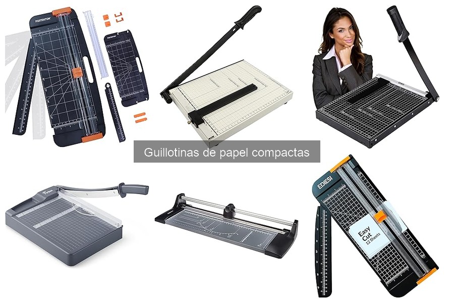 Mejores guillotinas de papel compactas para uso doméstico