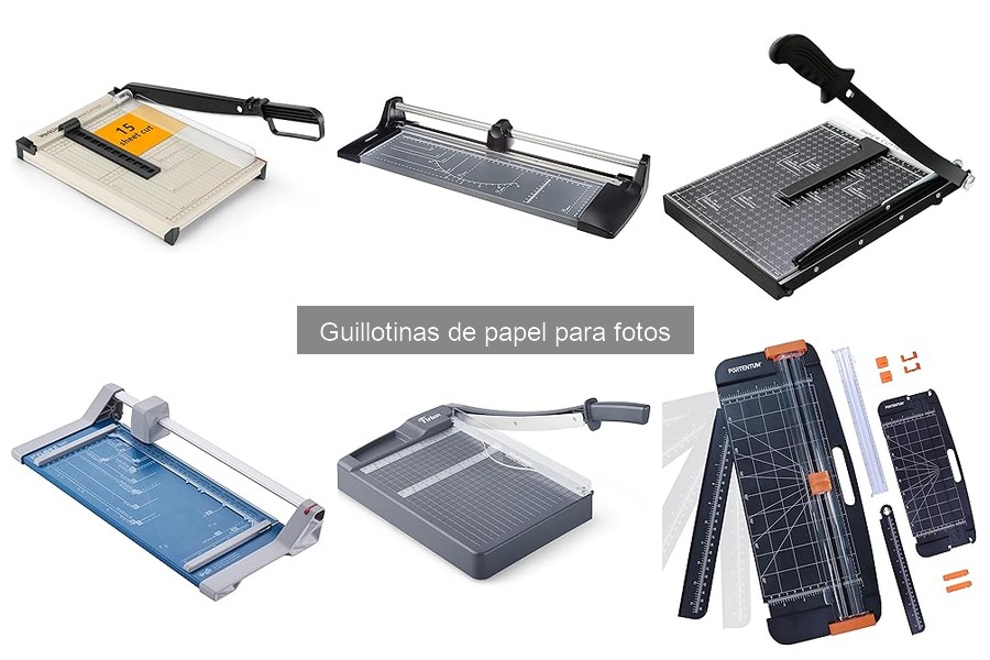 Mejores guillotinas de papel para fotos en 2023: Comparativa