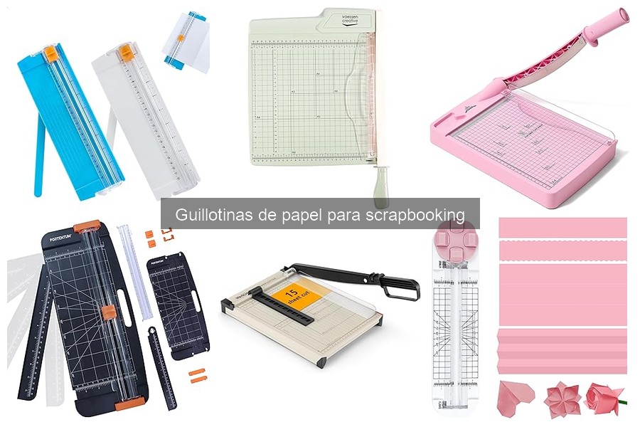 Mejores guillotinas de papel para scrapbooking en 2023
