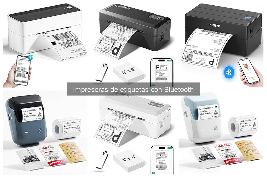 Mejores impresoras de etiquetas Bluetooth para oficina 2023