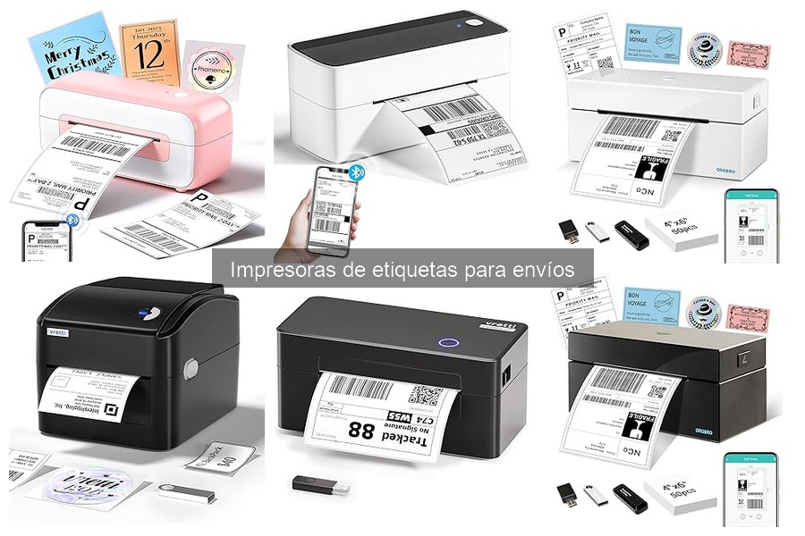 Mejores impresoras de etiquetas para negocio en casa