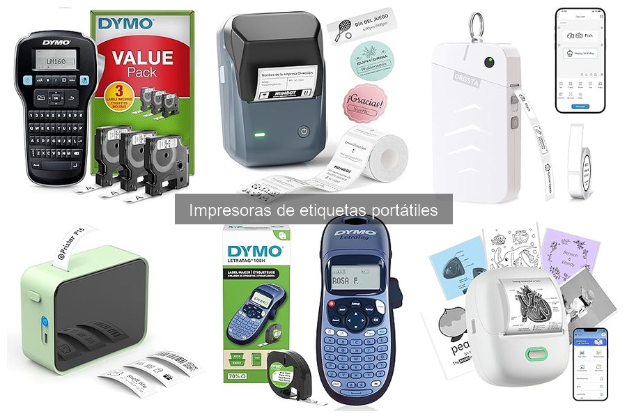 Mejores impresoras de etiquetas portátiles para pequeñas empresas