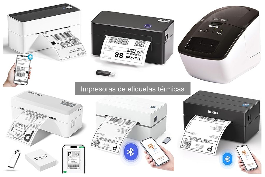 Mejores impresoras de etiquetas térmicas para pequeños negocios