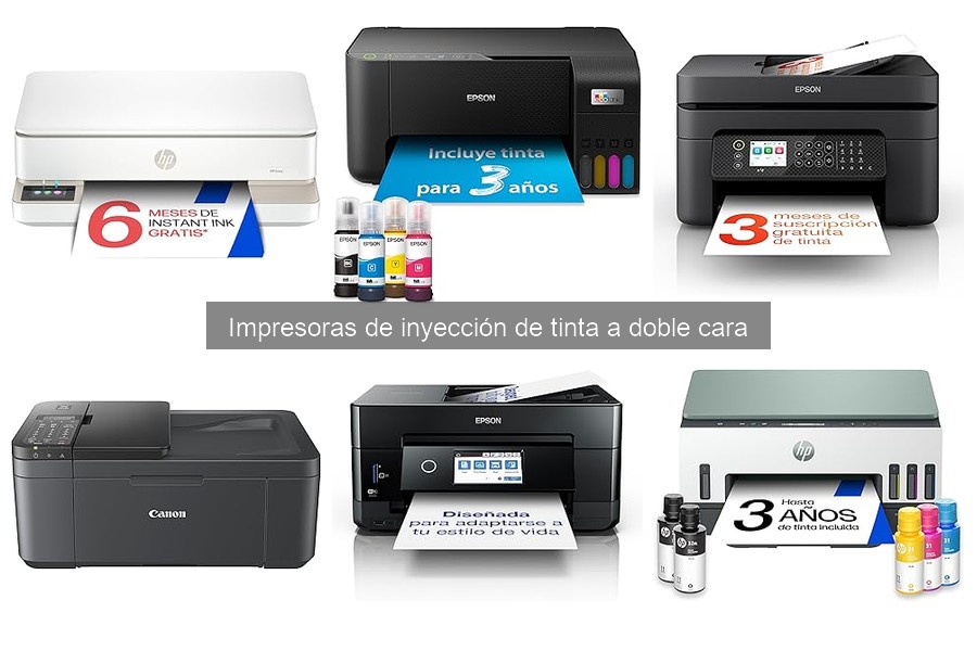 Mejores impresoras de inyección de tinta a doble cara para casa