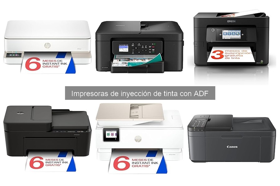 Mejores impresoras de inyección de tinta con ADF en 2023