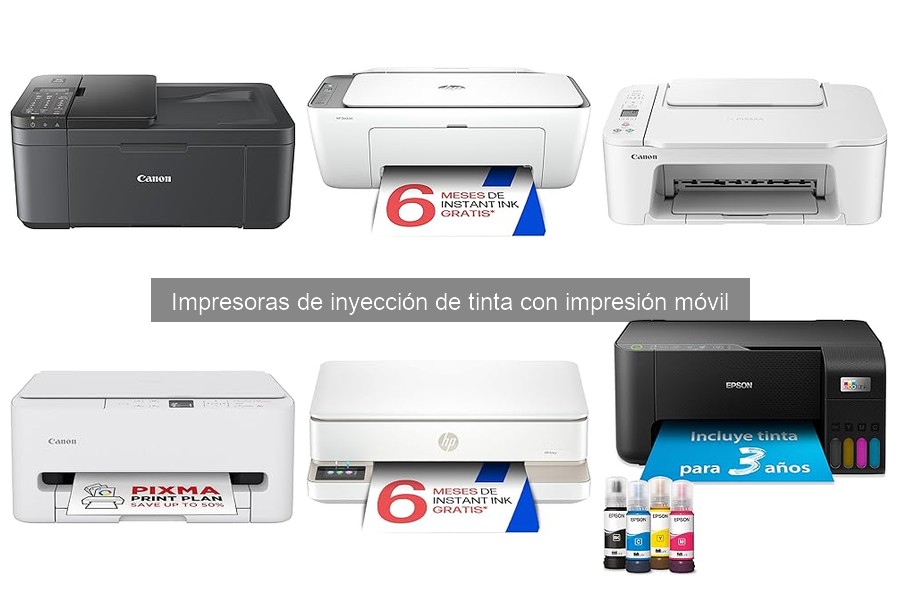 Mejores impresoras de inyección de tinta con impresión móvil 2023