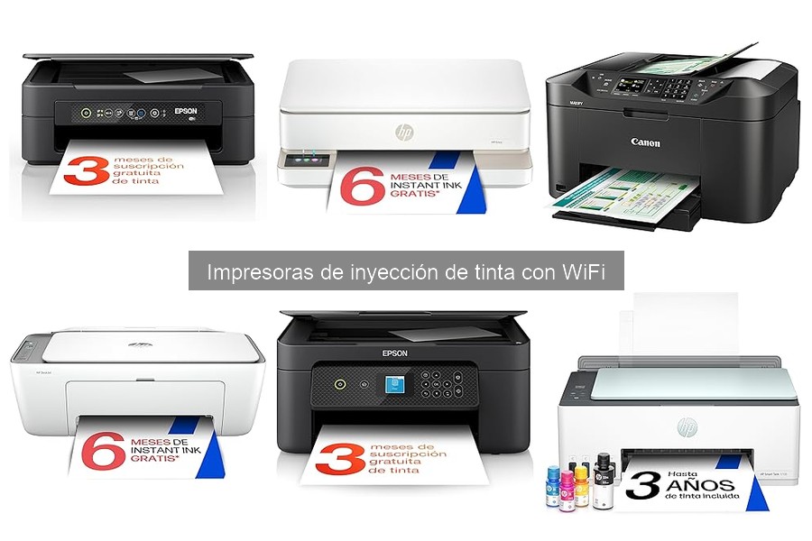 Mejores impresoras de inyección de tinta con WiFi para el hogar
