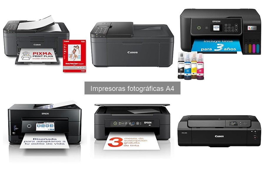 Mejores impresoras fotográficas A4 para fotógrafos profesionales