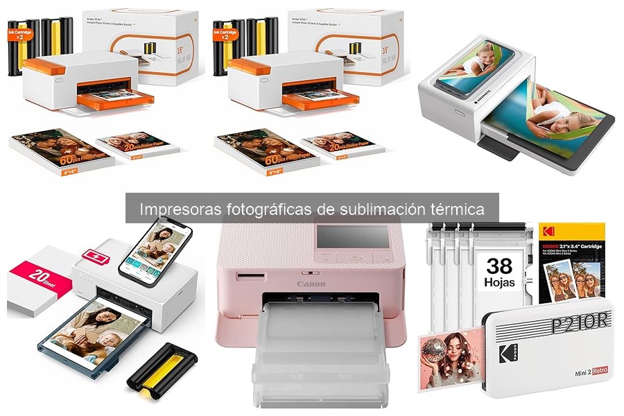 ** Mejores impresoras fotográficas de sublimación para principiantes