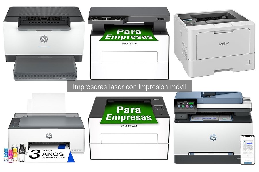 Mejores impresoras láser móviles para estudiantes