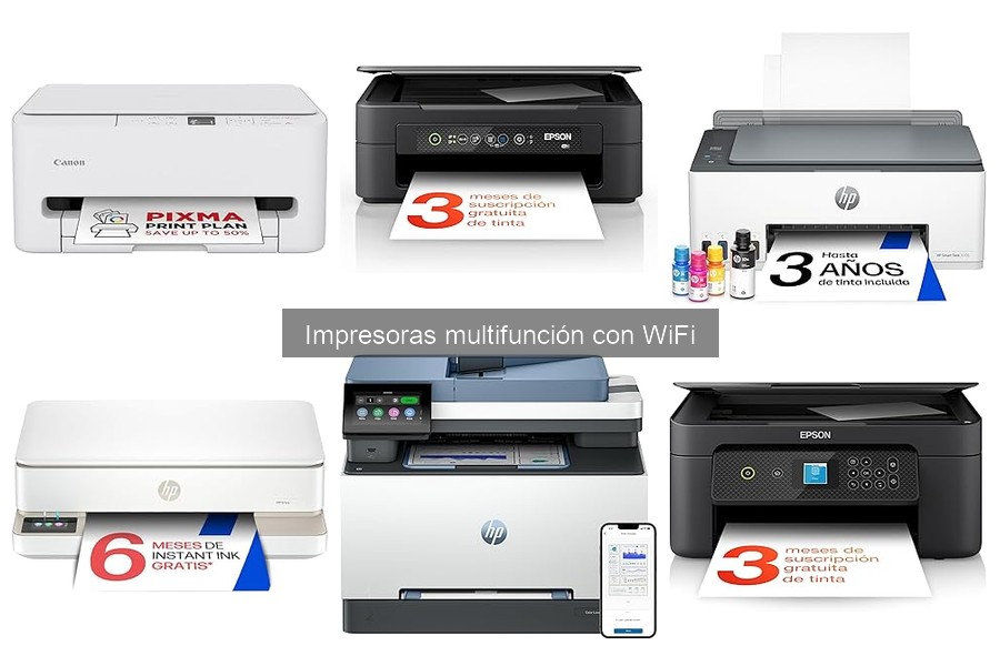 ** Mejores impresoras multifunción con WiFi para estudiantes