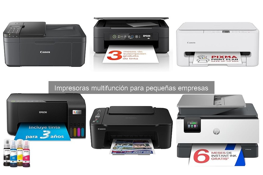 Mejores impresoras multifunción para pequeñas empresas 2023