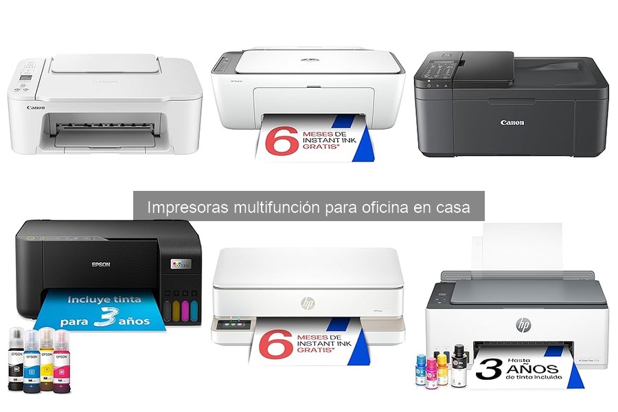 Mejores Impresoras Multifunción para Teletrabajo en 2023