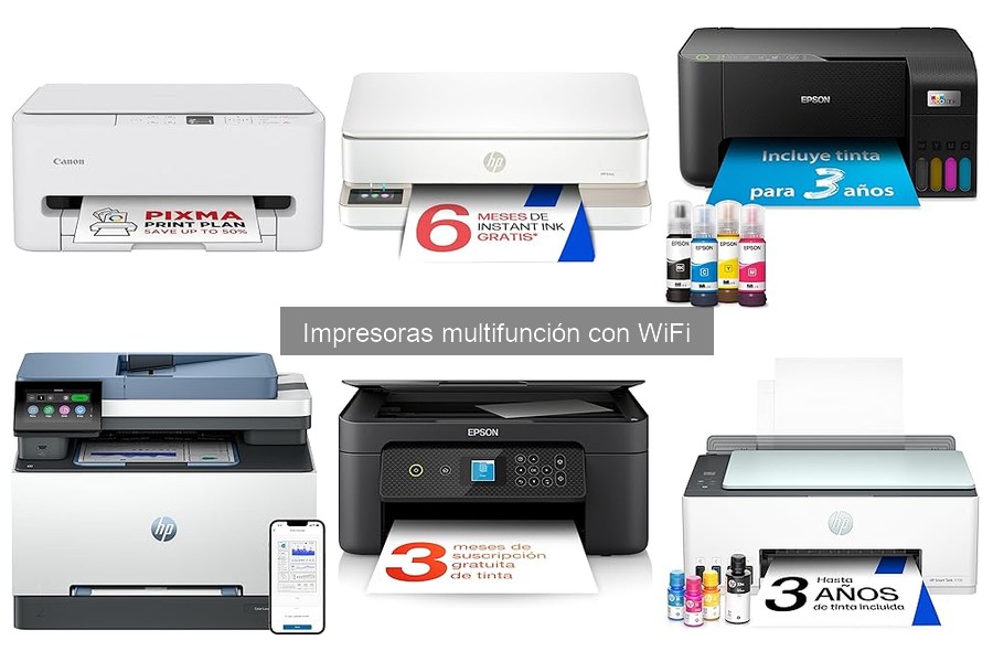 Mejores impresoras multifunción WiFi para pequeñas empresas