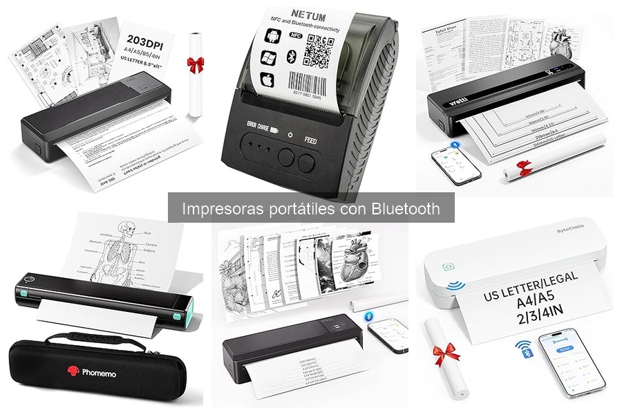 Mejores impresoras portátiles Bluetooth para fotografía