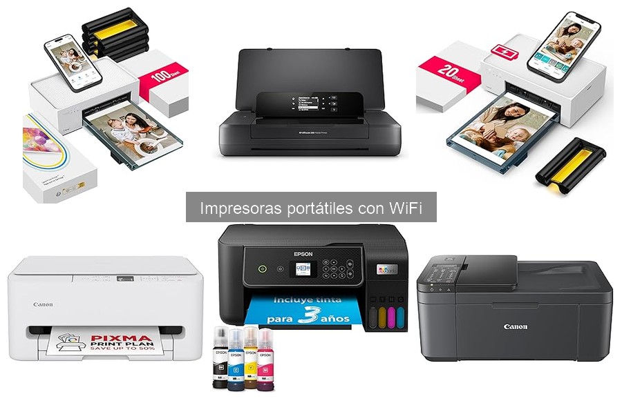 Mejores impresoras portátiles con WiFi para estudiantes