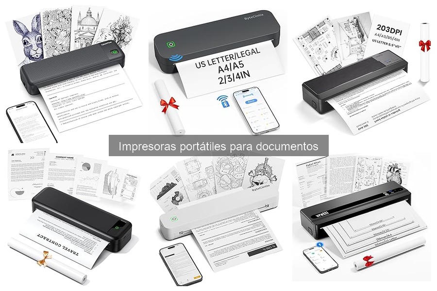 Mejores impresoras portátiles para estudiantes en 2023