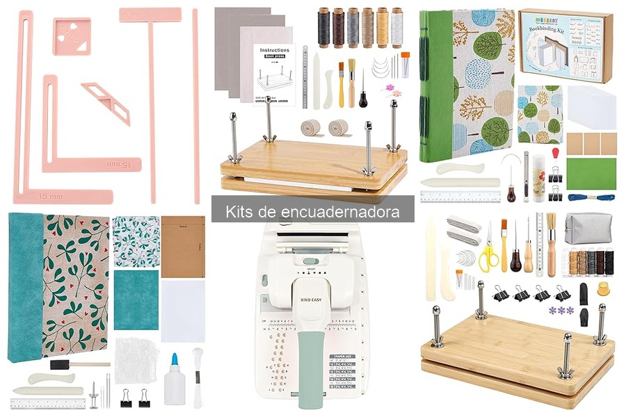 Mejores kits de encuadernadora para estudiantes y profesionales