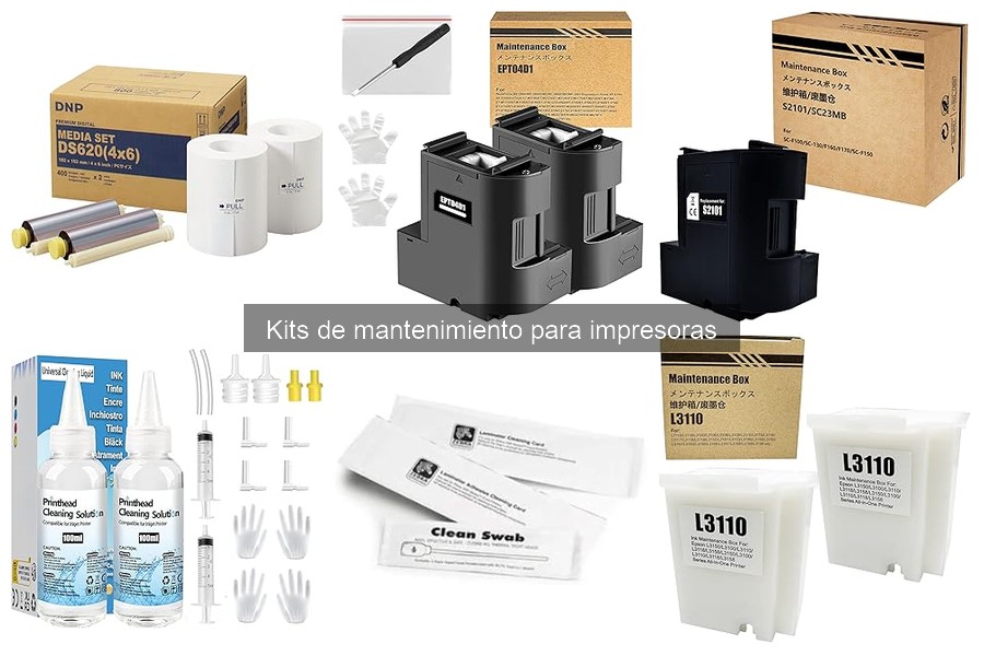 Mejores kits de mantenimiento para impresoras: opiniones y análisis