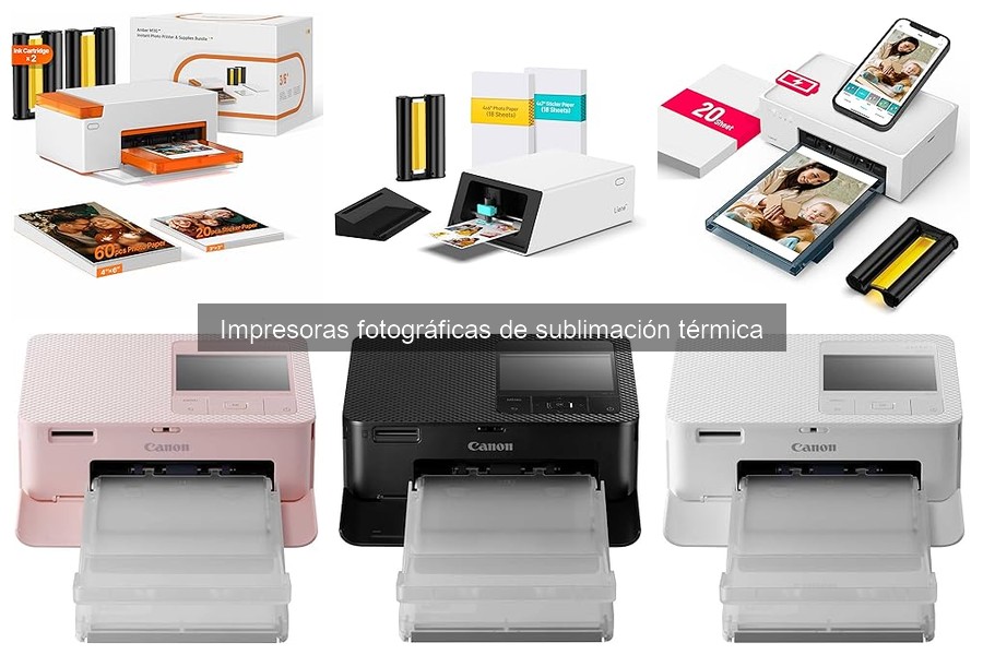 Mejores lugares para comprar impresoras fotográficas de sublimación