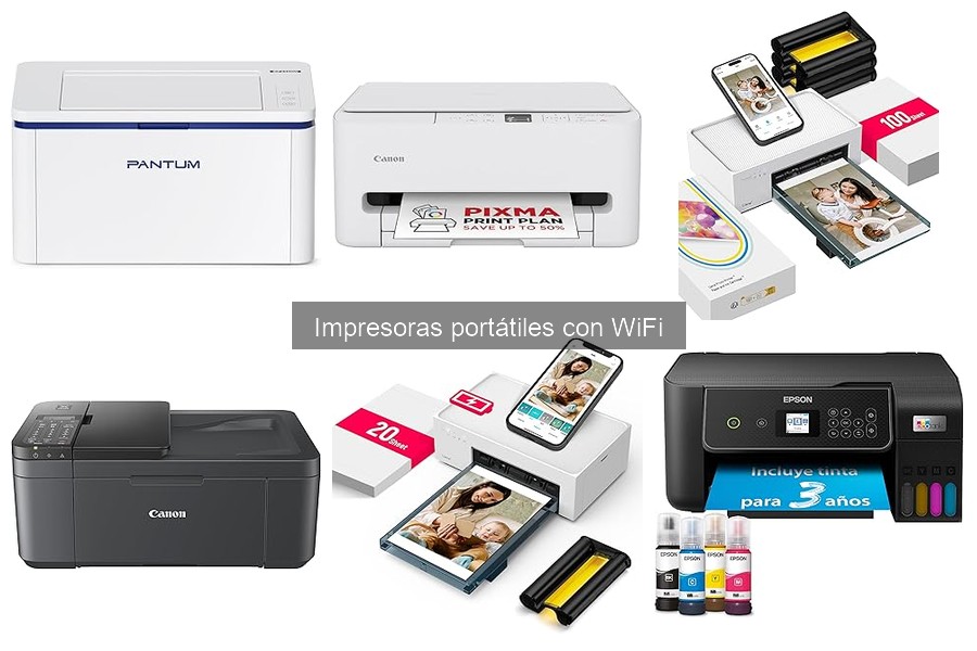 Mejores lugares para comprar impresoras portátiles con WiFi