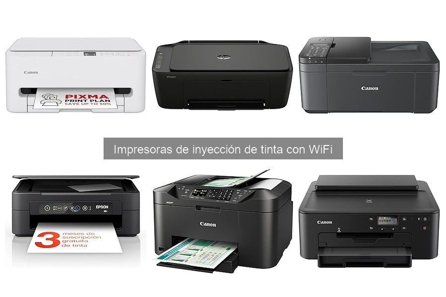 Mejores marcas de impresoras de inyección de tinta con WiFi