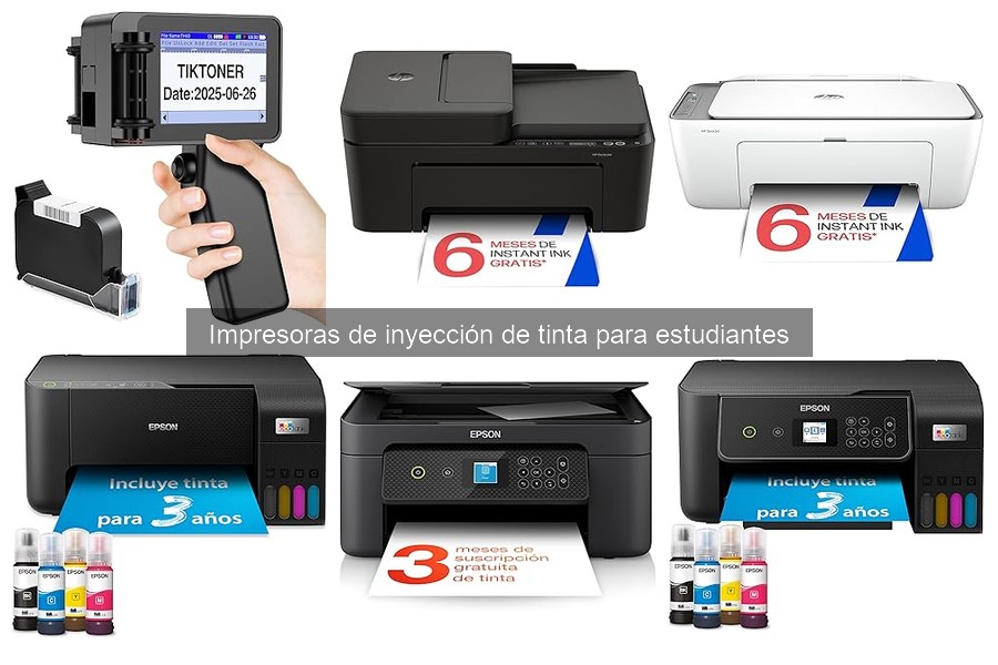 Mejores marcas de impresoras de inyección de tinta para estudiantes