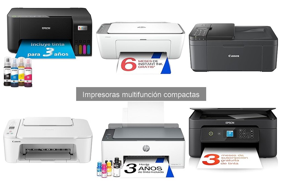 Mejores marcas de impresoras multifunción compactas 2023