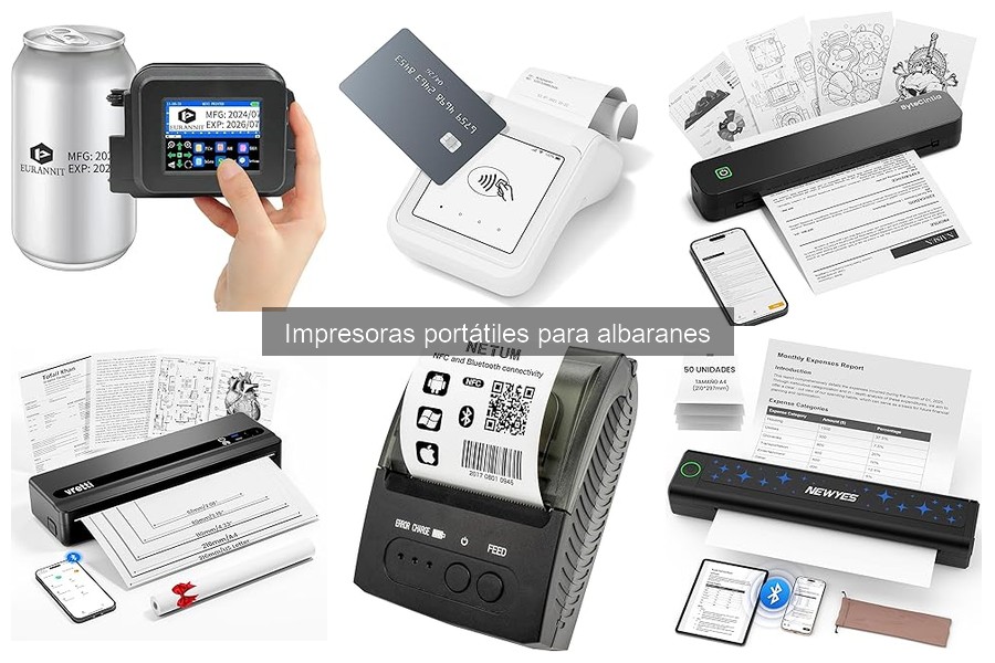Mejores marcas de impresoras portátiles para albaranes