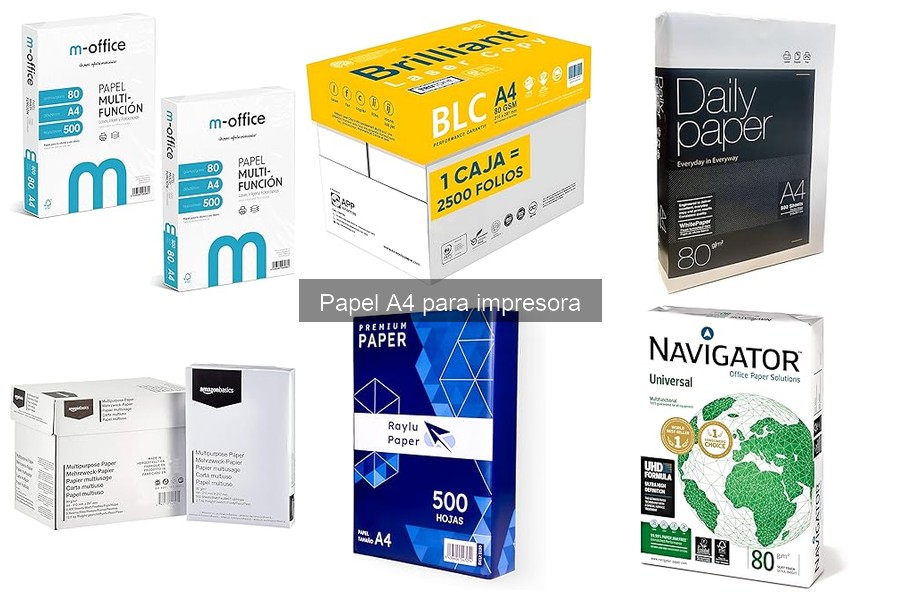 Mejores marcas de papel A4 para impresora en 2023
