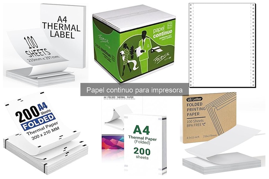 Mejores marcas de papel continuo para impresora en 2023