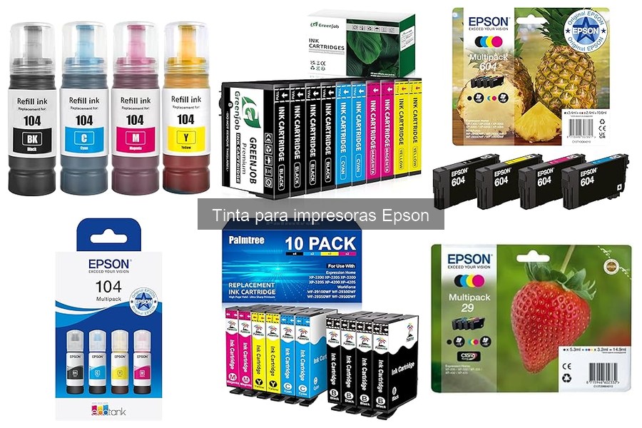 Mejores marcas de tinta compatibles para impresoras Epson