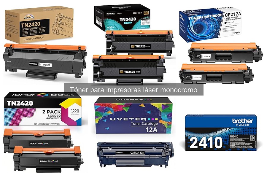 Mejores marcas de tóner monocromo para impresoras láser