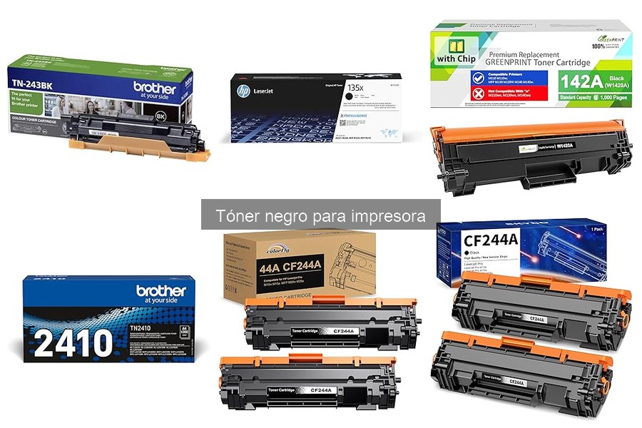 Mejores marcas de tóner negro para impresoras láser