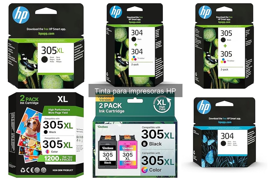 Mejores métodos para almacenar tinta en impresoras HP