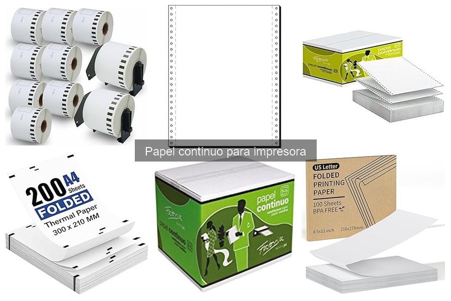 Mejores ofertas de papel continuo para impresoras en 2023