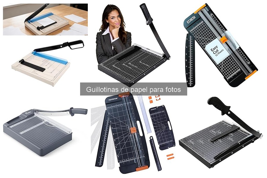 Mejores ofertas en guillotinas de papel para fotos
